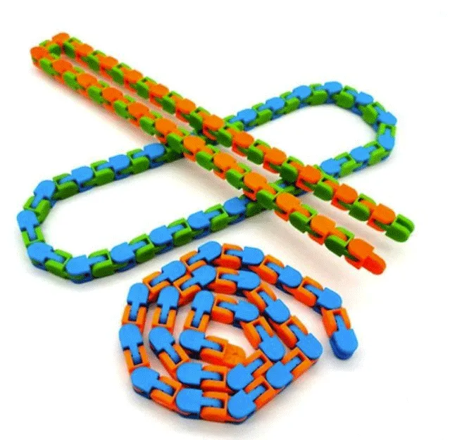 Fidget legetøj - Wacky tracks 1 stk L 27,5 cm. 50469