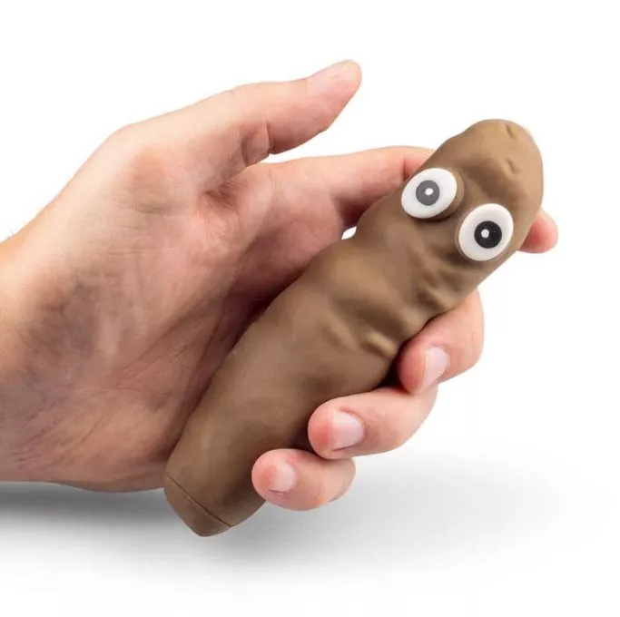 RobeToy Stretchy Pølle — den smilende figur der strækkes og klemmes