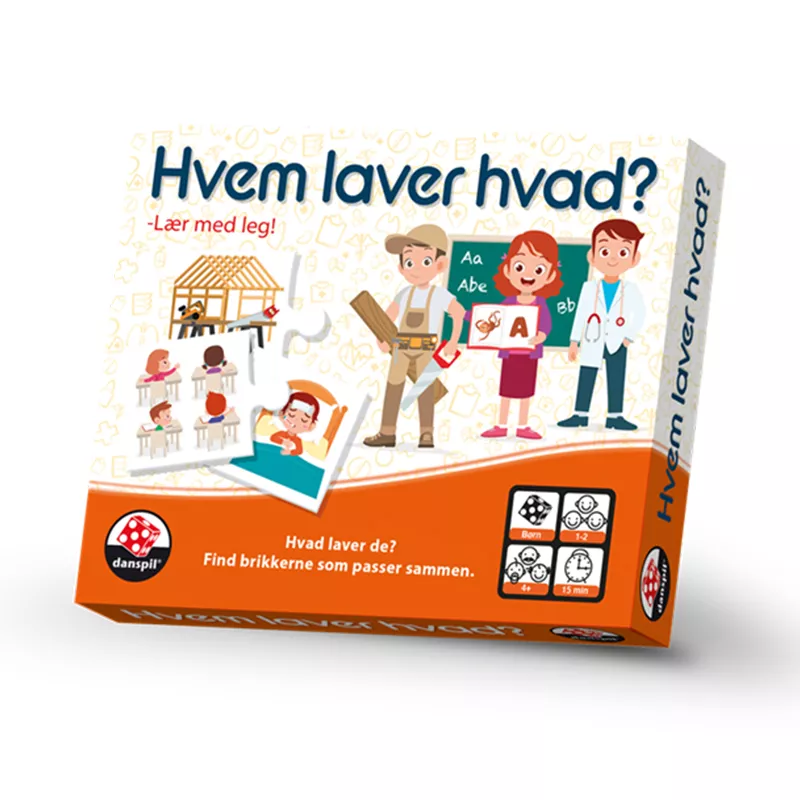 Danspil Læringsspil - Hvem laver hvad 16007