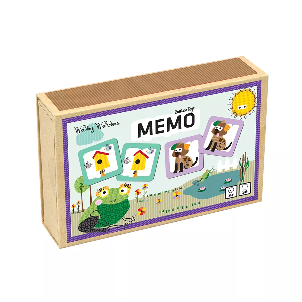 Wacky Wonders Læringspil - Huskespil 90-6378