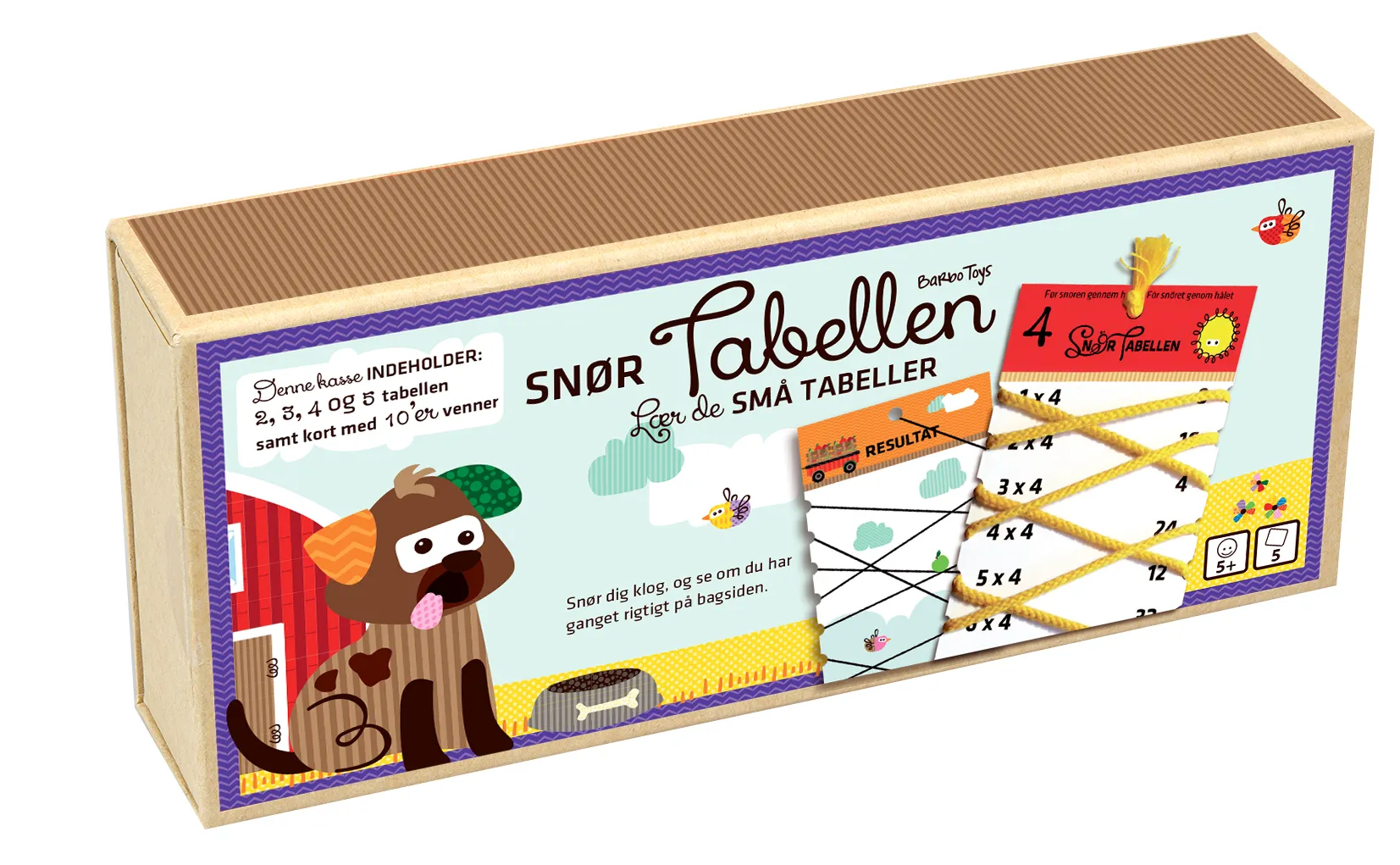 Wacky Wonders Læringsspil - Snør Tabellen - Lær de små tabeller 6330