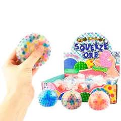 Anti-stress-bold med vandperler - Ø 7 cm. M492902-1
