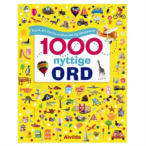 Alvilda Bog - 1000 nyttige ord, ordforråd og læseevner alv9788741505381