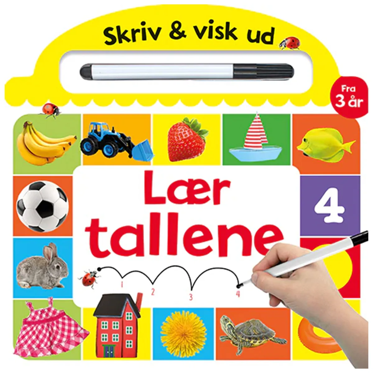 Alvilda Bog - Skriv og visk ud, Tallene alv9788741505886