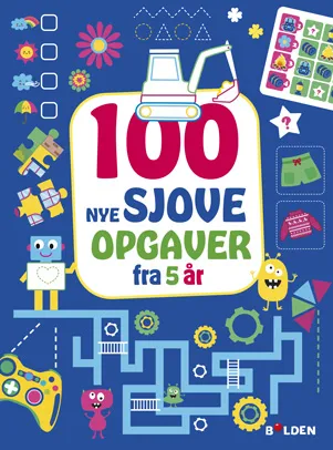 Bolden Opgavebog - 100 nye sjove opgaver fra 5 år 9788772058719