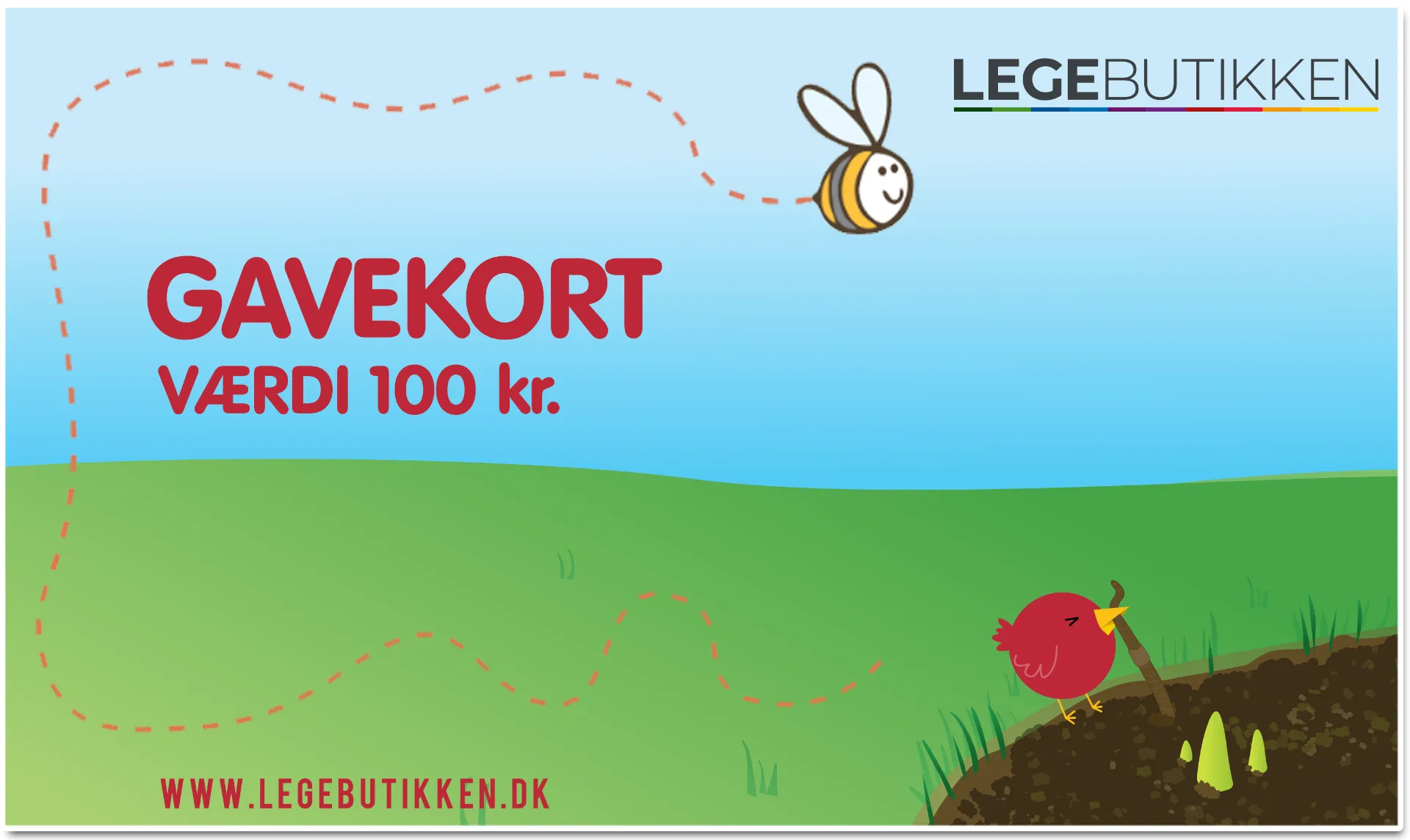 Gavekort 100 kr. Gavekort100
