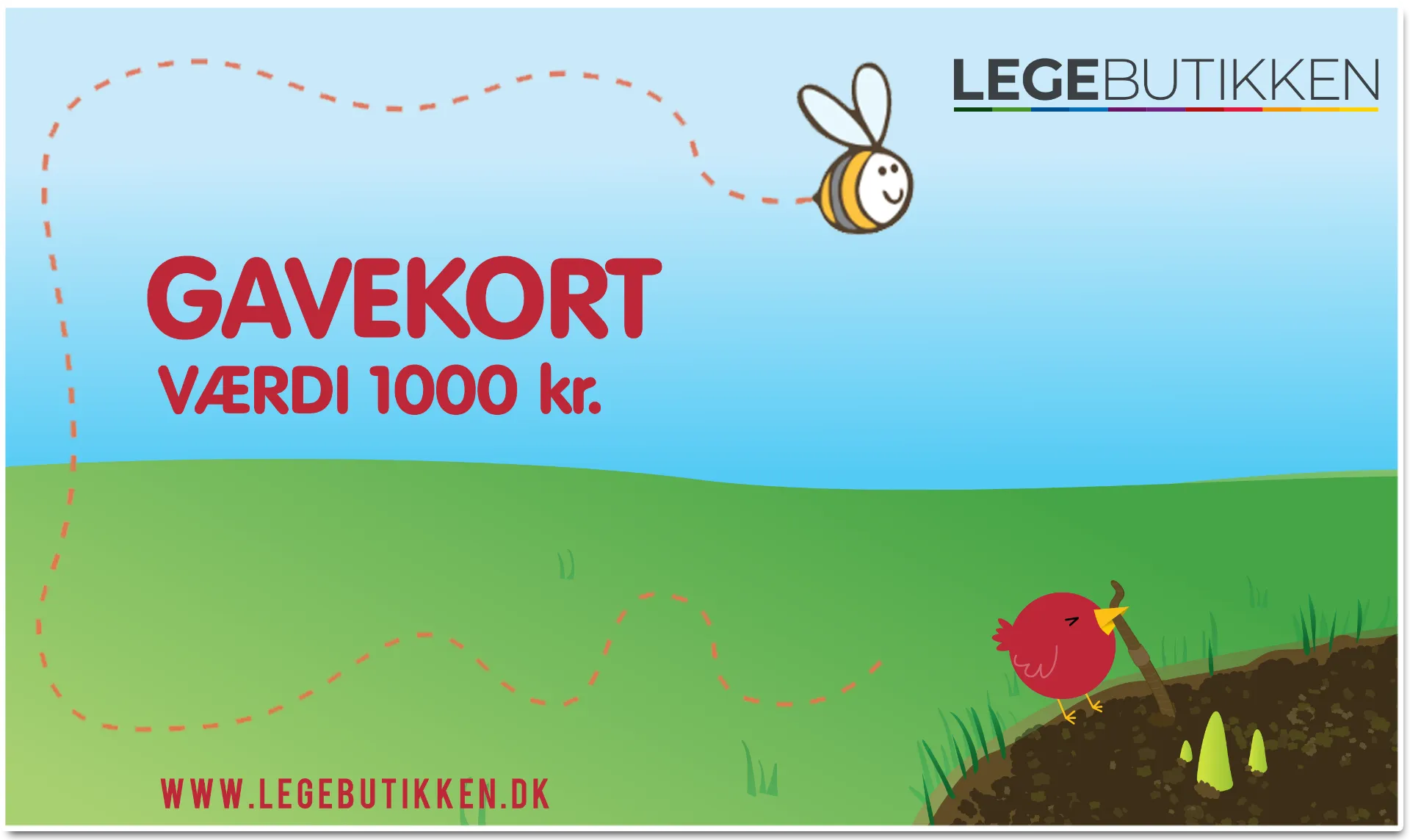 Gavekort 1000 kr. Gavekort1000