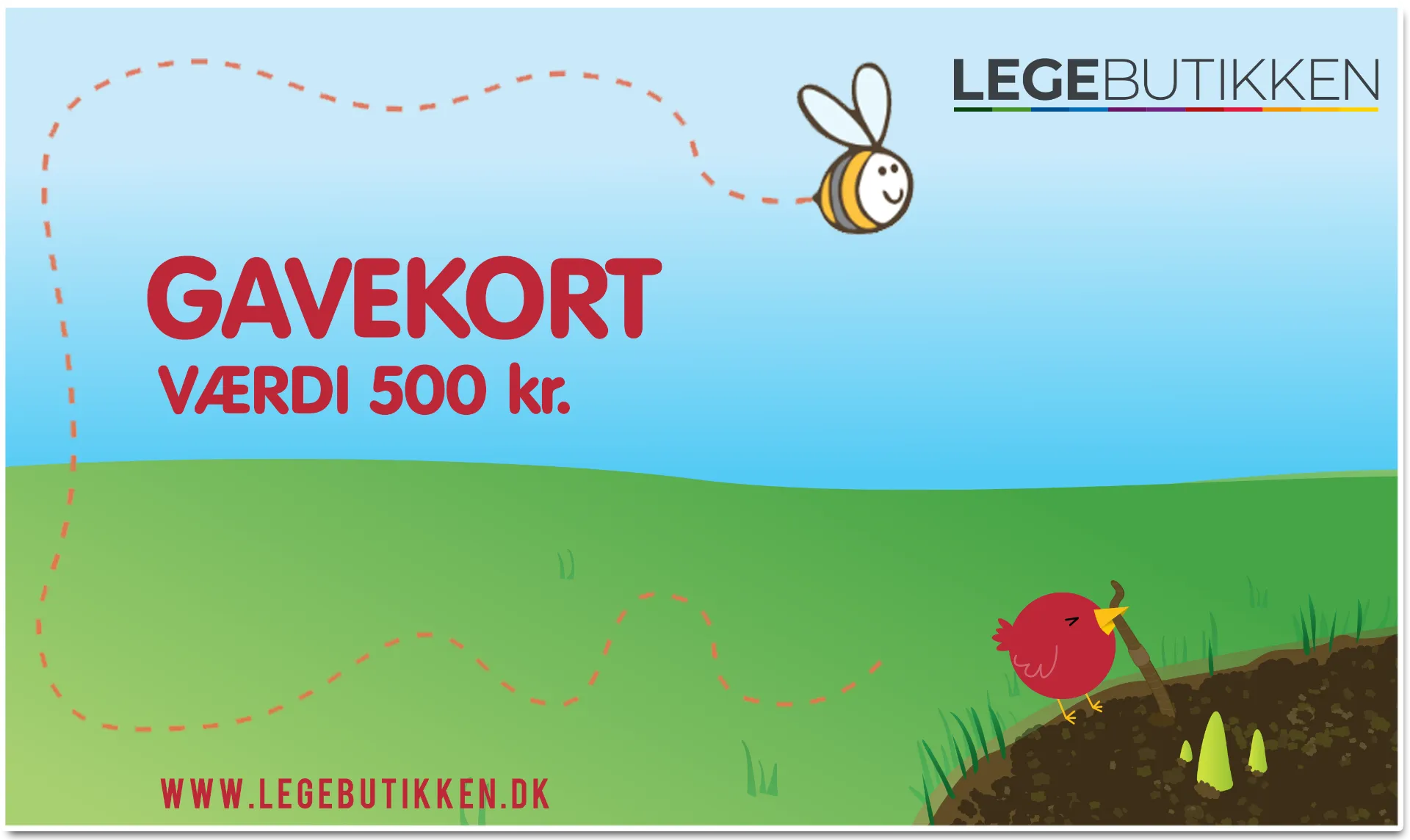 Gavekort 500 kr. Gavekort500