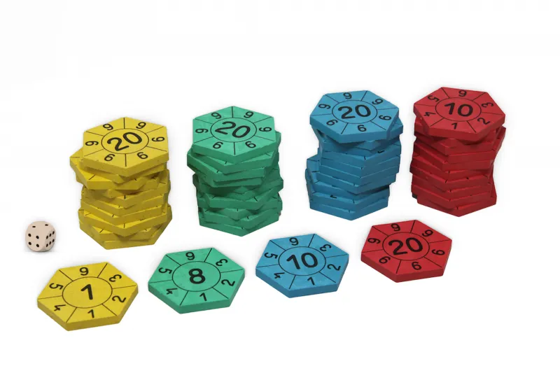 Matematikspil Hexagon