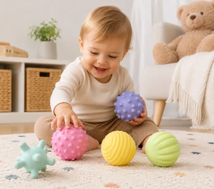 Edushape sansebolde mini — sanselegetøj til de mindste