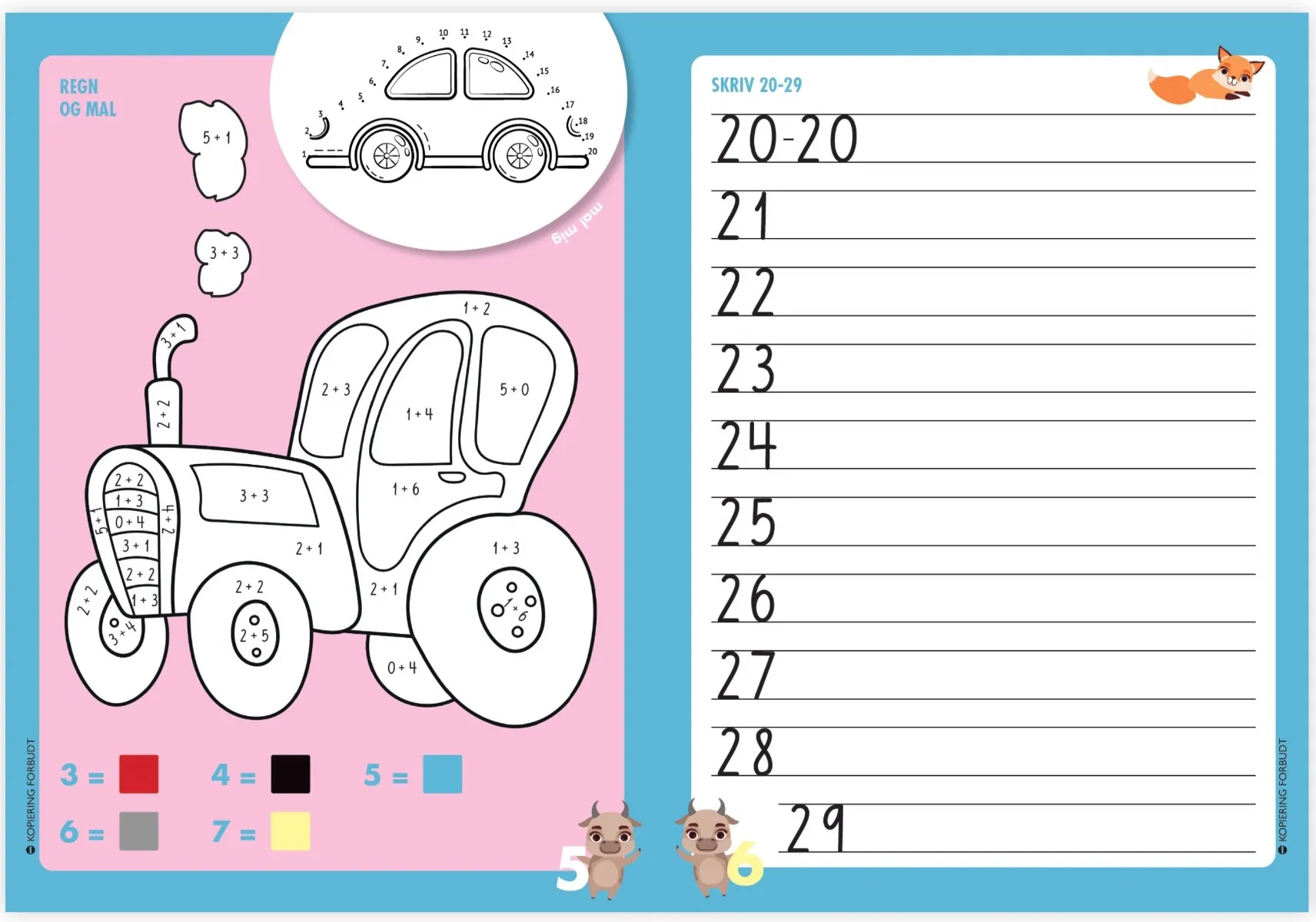 Pirana Hyggematematik 1 hæfte