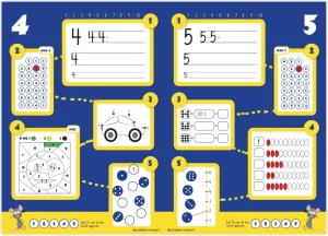 Pirana Matematik hæfte - Let skolestart A