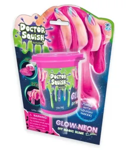 Doctor Squish Glow In The Dark slim - pink