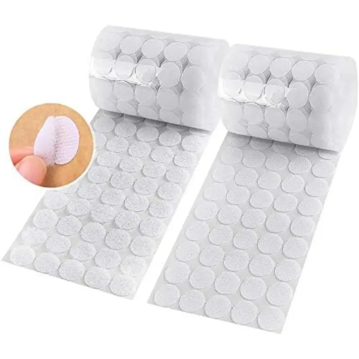 Runde velcro 10 mm – 180 par ialt 360 dutter